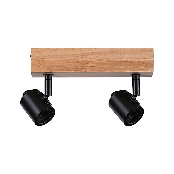 Paulmann "LED Spotlight Arvid E27 230V max. 2x20W dimmbar Schwarz" günstig online kaufen