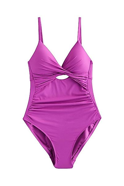 Next Badeanzug Bauchformender Badeanzug mit Cutout-Detail (1-St) günstig online kaufen