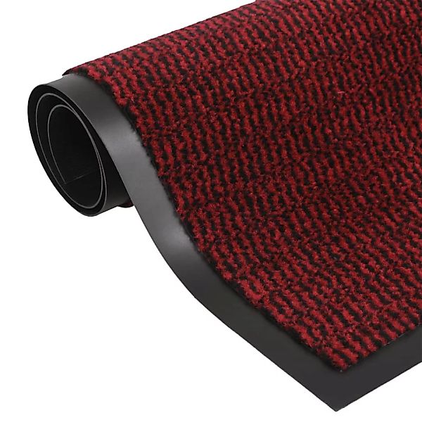 Vidaxl Fußmatte Getuftet 60x150 Cm Rot günstig online kaufen