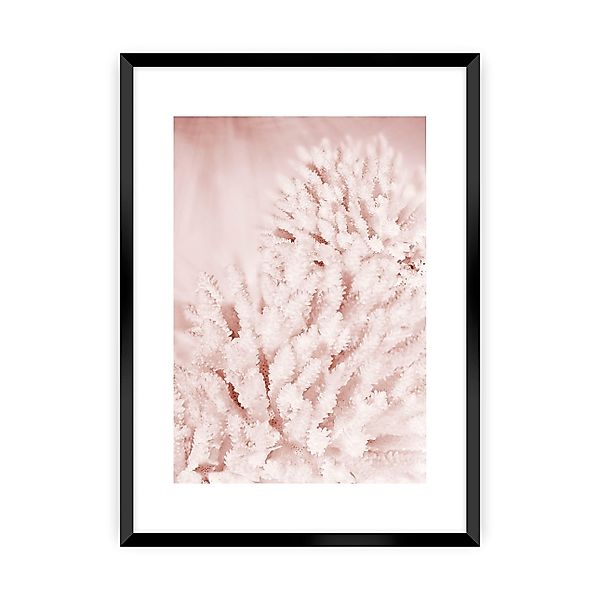 Poster Pastel Pink II, 50 x 70 cm, Rahmen wählen: schwarzer Rahmen günstig online kaufen