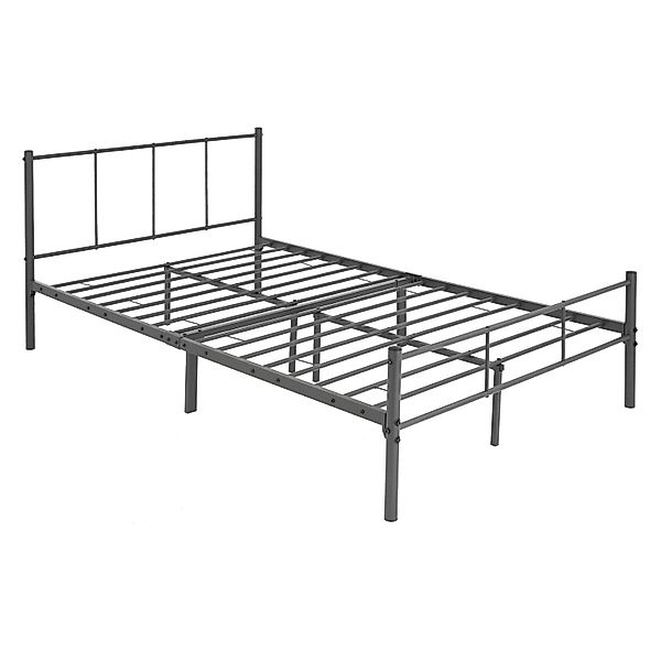 ML-DESIGN Metallbett Bettgestell Bettrahmen Stahlrahmen mit Lattenrost Meta günstig online kaufen