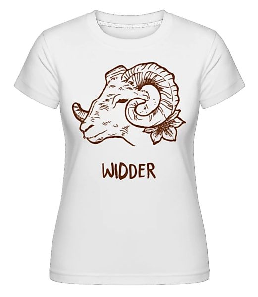 Kritzel Stil Sternzeichen Widder · Shirtinator Frauen T-Shirt günstig online kaufen