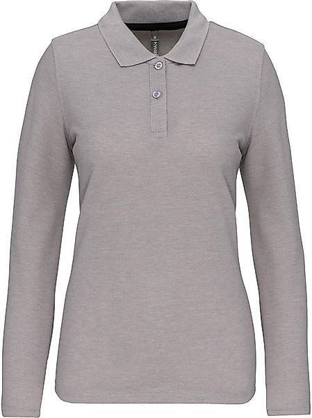 WK. Designed To Work Langarm-Poloshirt Langarm-Polohemd für Damen günstig online kaufen