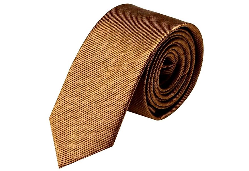 GASSANI Krawatte Schmale Männer Slim-Fit Gestreifte Uni Rips Rippen Herren- günstig online kaufen