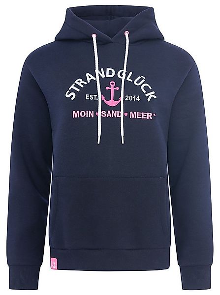 Zwillingsherz Hoodie "Moin Strandglück" Fronttaschen, innen mit Fleece, Kap günstig online kaufen