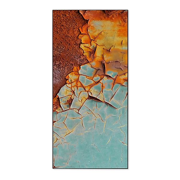 Banjado Magnettafel 37x78cm Magnetwand  Schwarz Aus Metall Magnetpinnwand P günstig online kaufen