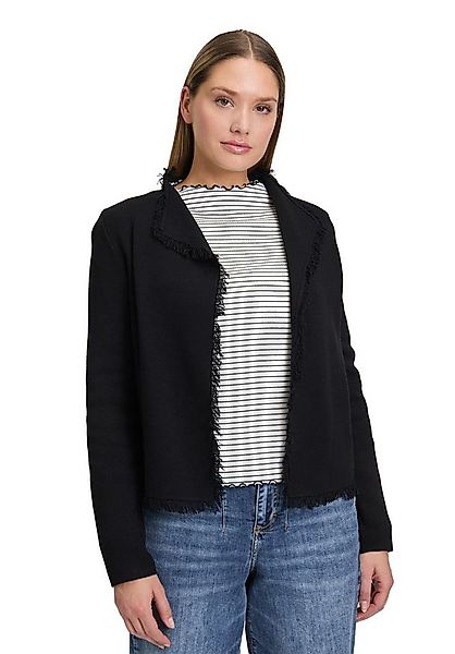 Cartoon Strickjacke Damen mit Fransen (1-tlg) günstig online kaufen