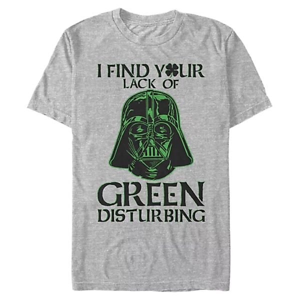 Star Wars - Darth Vader Vader Pinch - St. Patrick's Day - Männer T-Shirt günstig online kaufen
