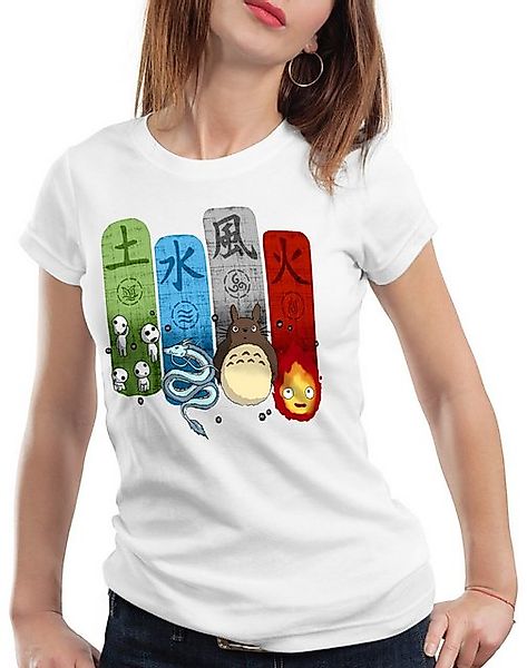 style3 T-Shirt Ghibli Family totoro mononoke schloss chihiro film ghibli günstig online kaufen