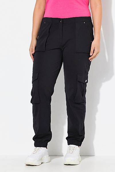 Ulla Popken Schlupfhose Jerseyhose Gummisaum Komfortbund günstig online kaufen