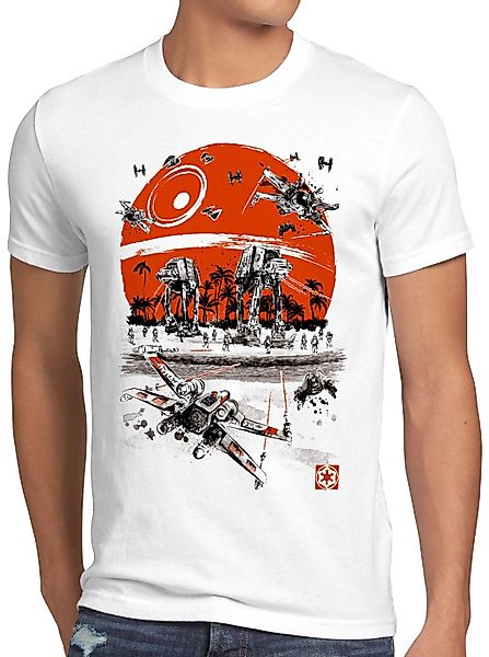 style3 T-Shirt Scarif Strand Rogue at-at günstig online kaufen