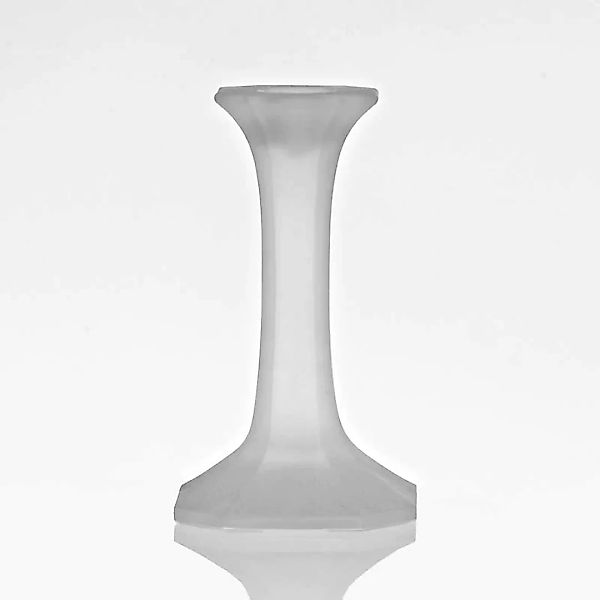 Kerzenhalter satiniert Crescendo 13,5cm, Satiniert, aus Kristallglas günstig online kaufen