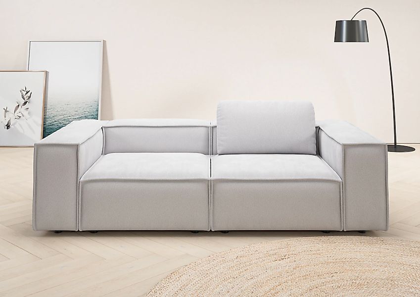 Home affaire 2-Sitzer "Watertown, modernes Sofa 246 cm breit, auch in Feinc günstig online kaufen