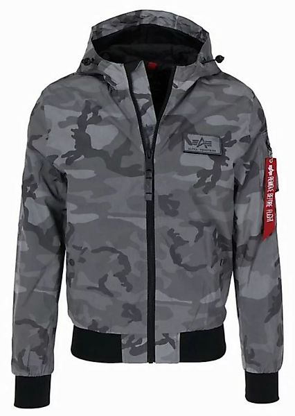 Alpha Industries Bomberjacke MA-1 LW Hooded Refl. Camo günstig online kaufen