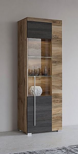 OTTO home Vitrine Roger,Höhe 160cm stilvolle Glasvitrine mit verstellbare G günstig online kaufen