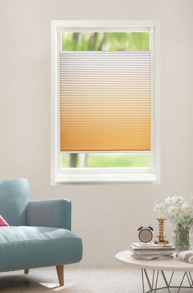 my home Plissee "Ombré" Lichtschutz ohne Bohren verspannt Fixmaß, Farbverla günstig online kaufen