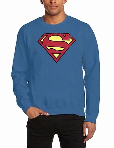 Superman Sweatshirt SUPERMAN SWEATSHIRT crew neck Pullover Pulli Jugendlich günstig online kaufen