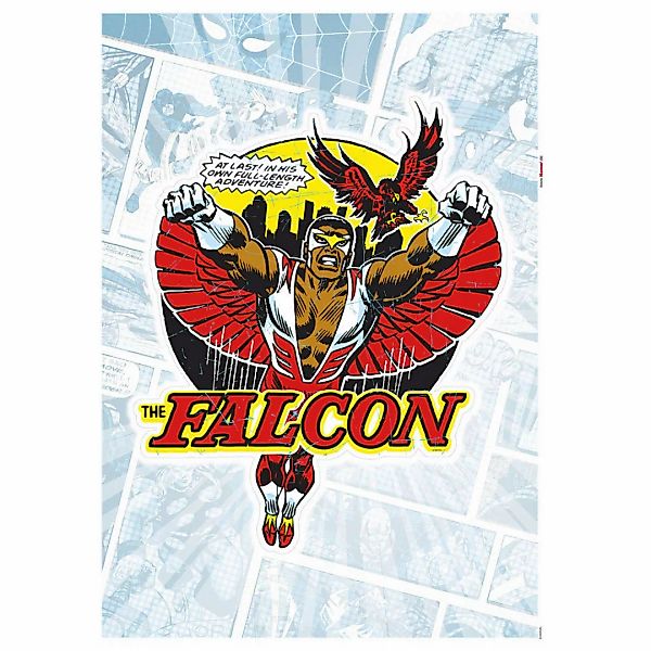 Komar Wandtattoo "Falcon Comic Classic - Größe 50 x 70 cm", (1 St.), selbst günstig online kaufen