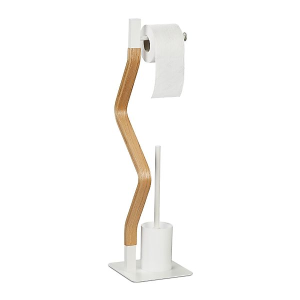 relaxdays WC-Garnitur Stehende WC Garnitur günstig online kaufen