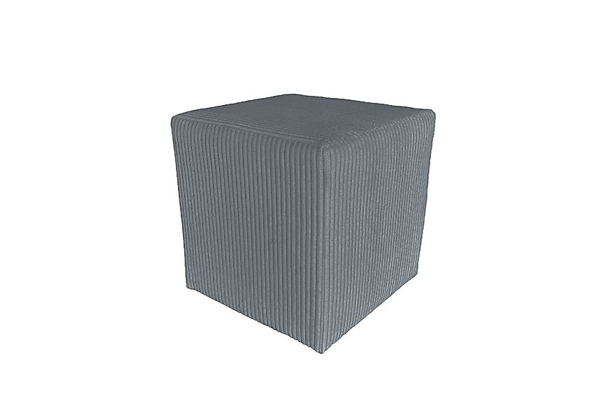 Best for Home Sitzwürfel Best For Home Sitzwürfel Pouf Hocker – Samt, Fußho günstig online kaufen