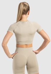 Smilodox T-Shirt Elna, Crop Top mit günstig online kaufen