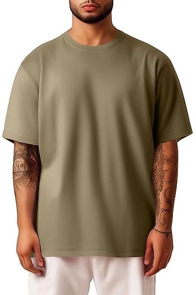 Reichstadt Oversize-Shirt Kaki S in kräftigen Farben günstig online kaufen