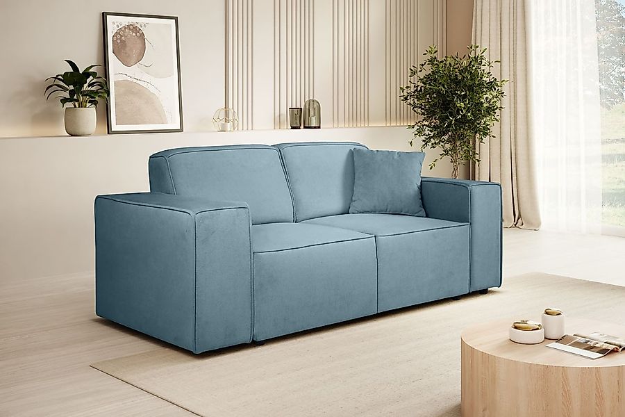 Beautysofa Sofa PEDRO II, 2-Sitzer, ohne günstig online kaufen