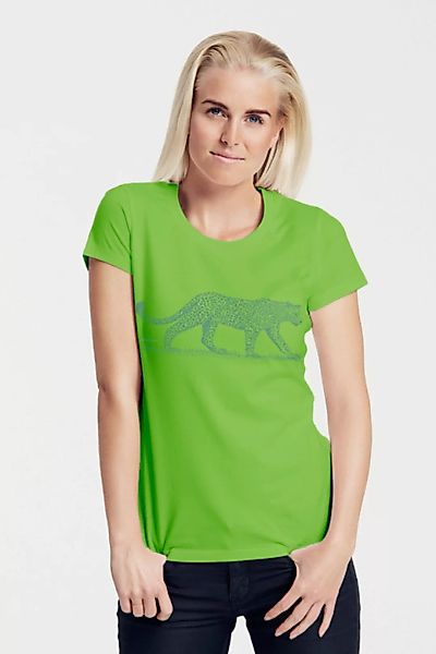 Bio-damen-t-shirt "Leopard" günstig online kaufen