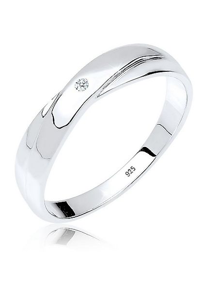 Elli DIAMONDS Verlobungsring Geschenkidee Diamant 0.015 ct. 925 Silber günstig online kaufen