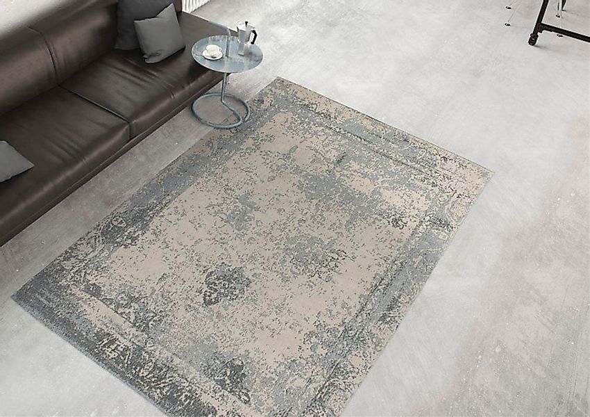 my home Teppich "Bosco" rechteckig 10 mm Höhe Vintage Design, Wohnzimmer günstig online kaufen