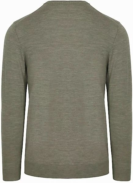 Profuomo Pullover Merinowolle Grün - Größe XXL günstig online kaufen