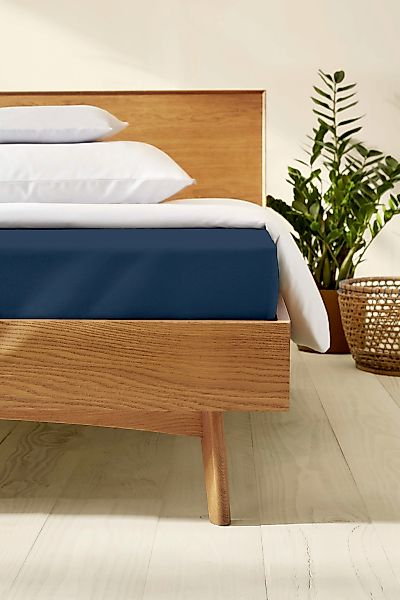 Kaeppel Spannbettlaken »Single Jersey Mako Elasthan«, aus 97% Baumwolle und günstig online kaufen