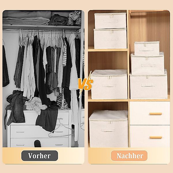 Coonoor Aufbewahrungsbox Große Aufbewahrungsbox für Kleidung, günstig online kaufen