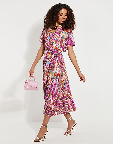 Threadbare Sommerkleid Fruit Pastill mit Bindegürtel günstig online kaufen