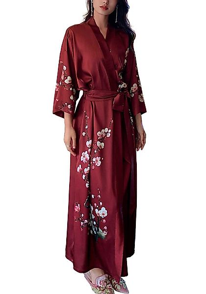 Vivi Idee Morgenmantel Bademantel Schlafmantel kimono günstig online kaufen