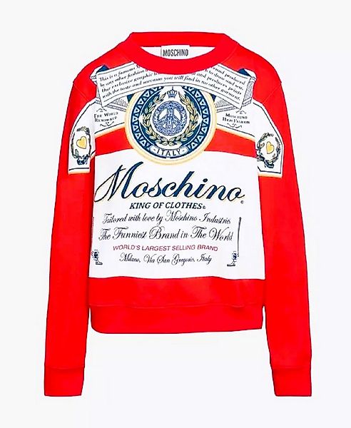 Moschino Rundhalspullover Moschino Couture ! Damen king of Clothes Sweatshi günstig online kaufen