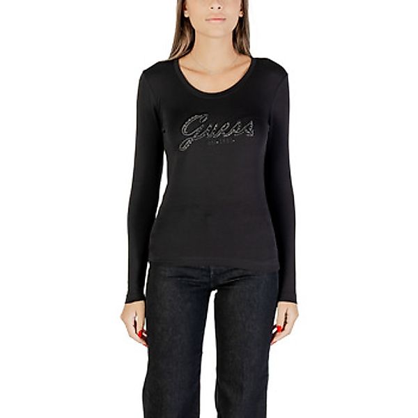 Guess  Langarmshirt CN LS EMBRO SCRIPT LOGO TEE W5YI26 J1314 günstig online kaufen