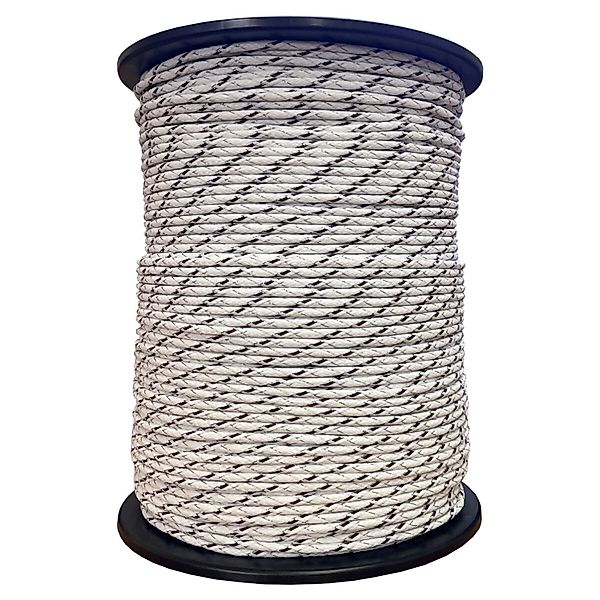 ZGM Weidezaunseil Premium Weiß/Braun 500 m 11 Leiter günstig online kaufen