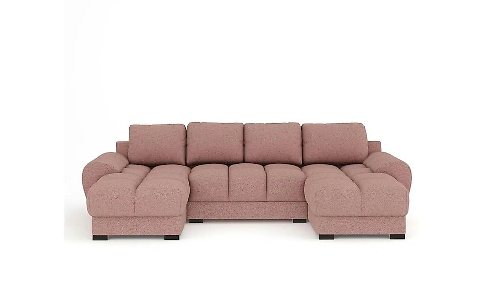 Wohnlandschaft  Peebles ¦ rosa/pink ¦ Maße (cm): B: 330 H: 90 Polstermöbel günstig online kaufen