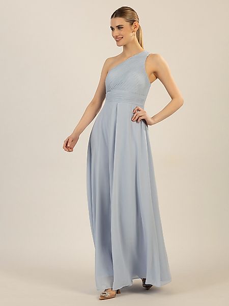 Apart Abendkleid mit Plissee- Drapierung vorne günstig online kaufen