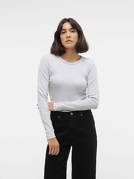 Vero Moda Langarmshirt VMCHLOE LS SHORT günstig online kaufen