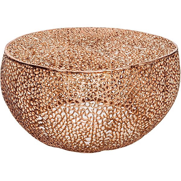 riess-ambiente Couchtisch ABSTRACT LEAF 80cm kupfer günstig online kaufen