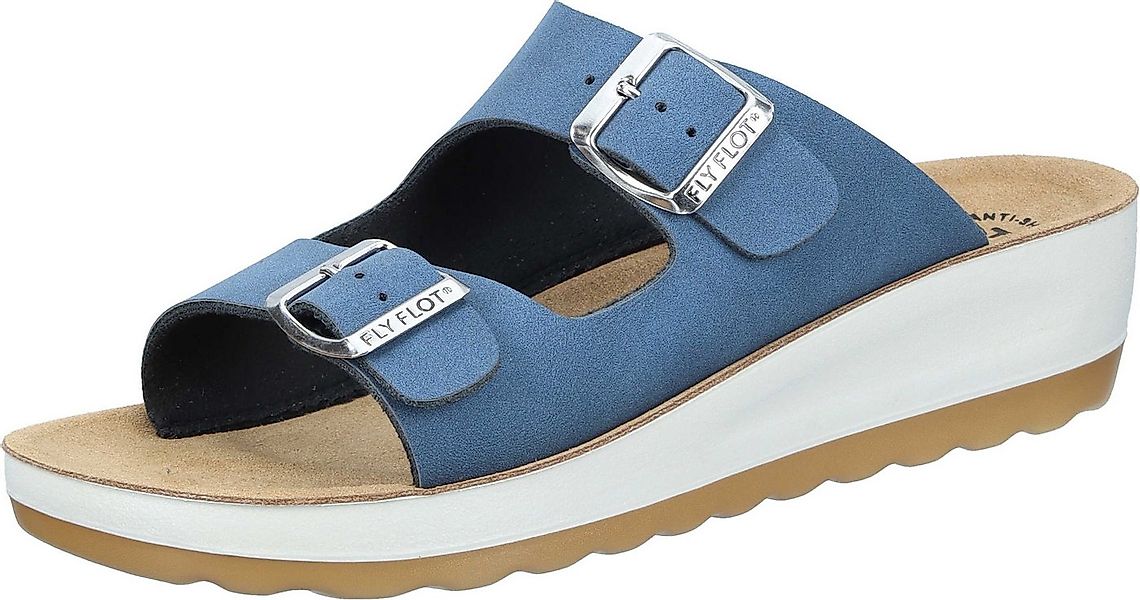 Fly Flot Pantoletten Pantolette aus strapazierfähigem Synthetik günstig online kaufen