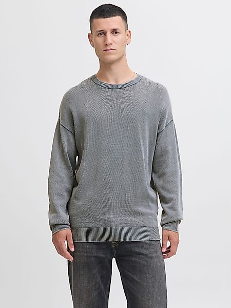 Jack & Jones Rundhalspullover JJECHARGE FADED günstig online kaufen
