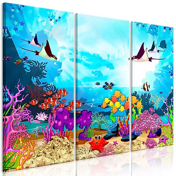 Wandbild - Underwater Fun (3 Parts) günstig online kaufen
