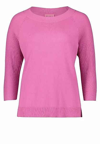 Betty Barclay Sweatshirt Strickpullover Kurz 3/4 Arm, Super Pink günstig online kaufen
