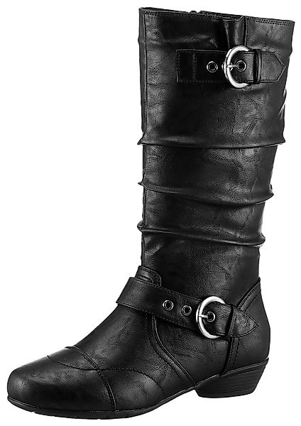 Aniston SHOES Stiefel mit gerafftem Schaft günstig online kaufen