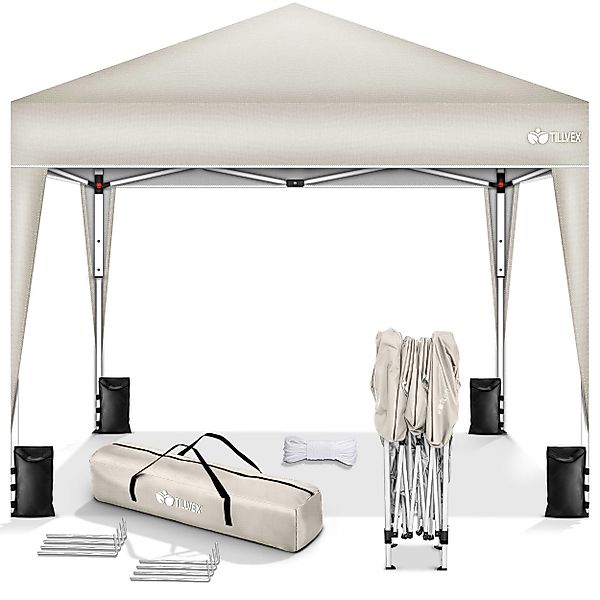 tillvex Faltpavillon tillvex® Pavillon 3x3m Wasserdicht günstig online kaufen
