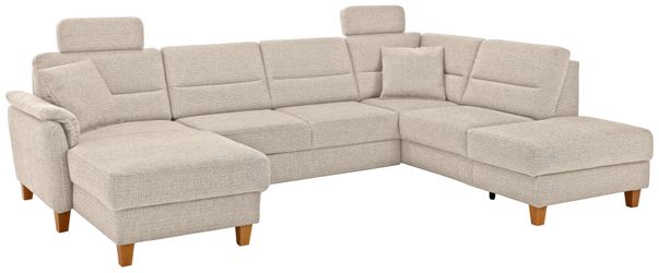 Home affaire Wohnlandschaft Palmera U-Form, B: günstig online kaufen