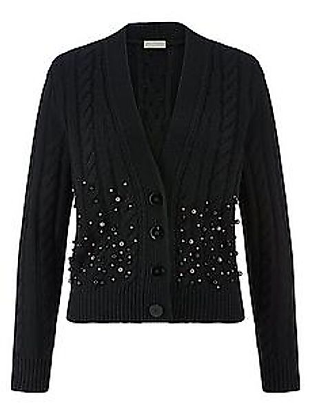 Strickjacke Peter Hahn schwarz günstig online kaufen